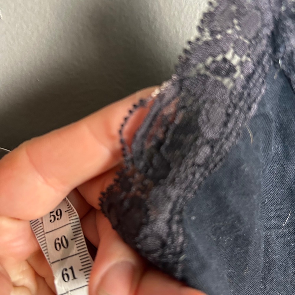 Y2k Whimsigoth Dark Fairy Cami Tank Small Strappy Tie Dye Lace Sunburst Grunge - Picture 8 of 8